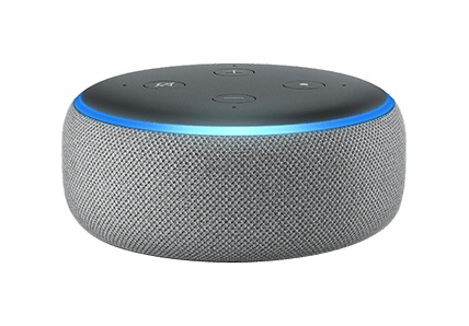 Amazon Echo Heather Gray Fabric